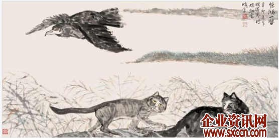 名家作品鉴赏---书画家牟晓平与他笔下的猫