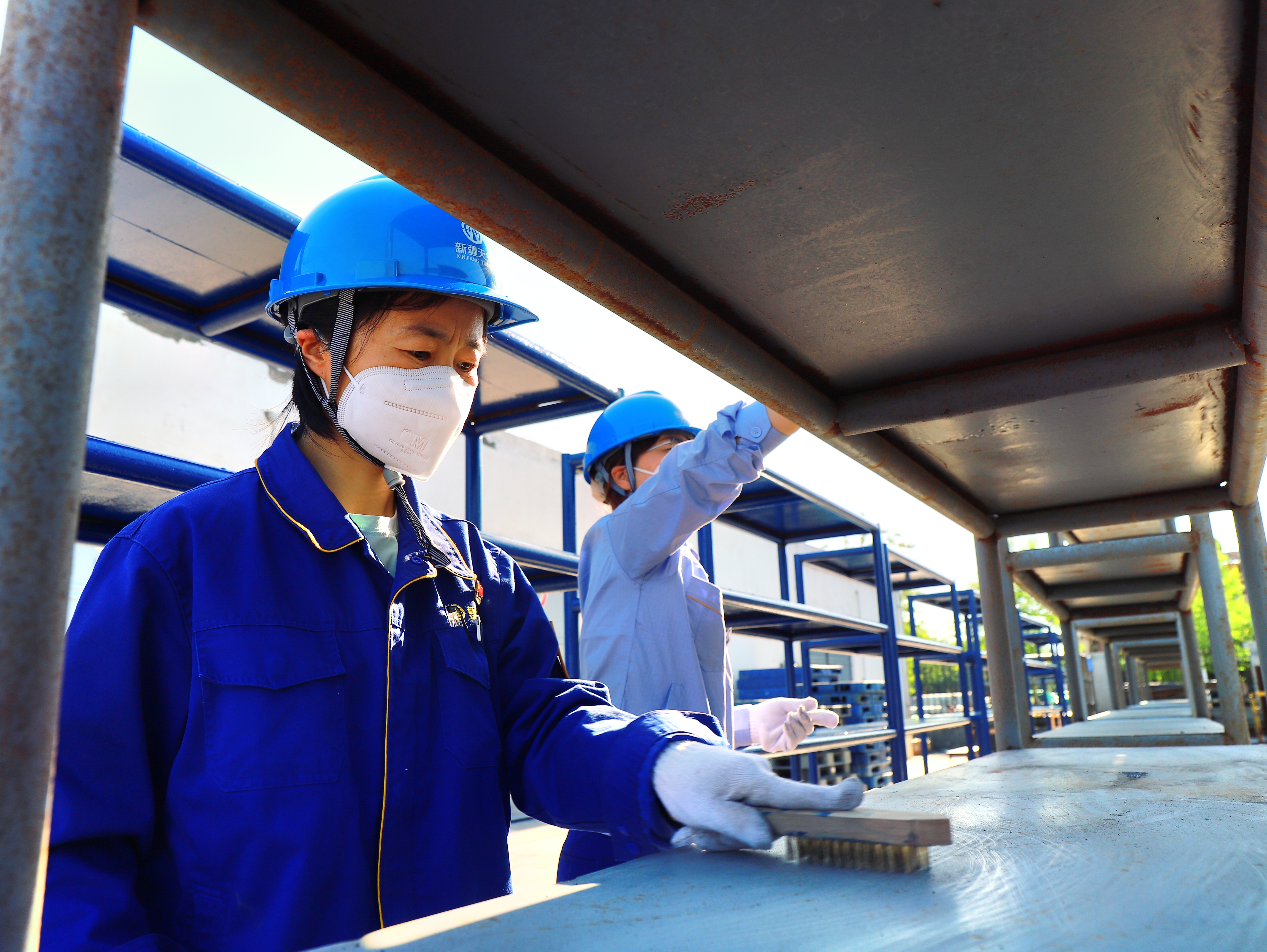 党建引领焕新貌 库房整治提质效